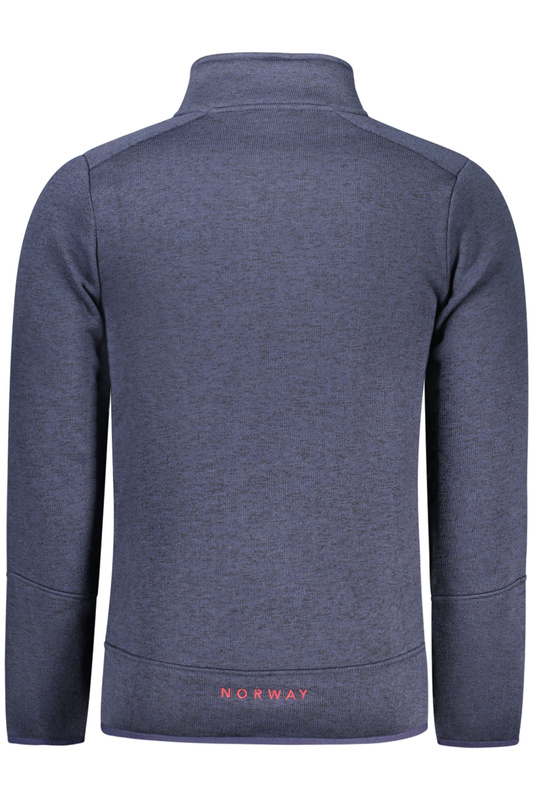 Norway 1963 MĘSKA NIEBIESKA BLUZA Z ROZPINANYM NA ZAMEK
