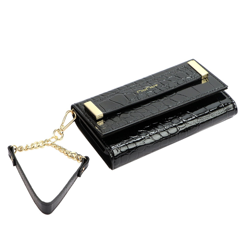 MiaMore etui na telefon Iphone 11 case skóra naturalna lakierowana pasek