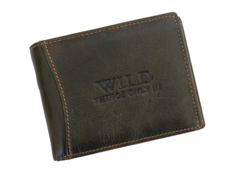 Skórzany męski portfel Wild Things Only 5501