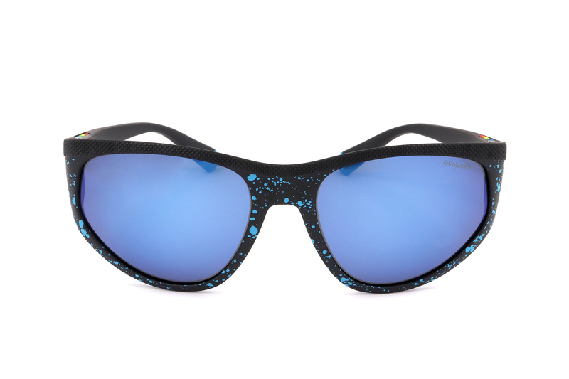 Okulary POLAROID PLD7032-S-S6F. Okulary przeciwsłoneczne, Kolor niebieski. Unisex.