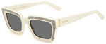 Okulary JIMMY CHOO MEGS-S-SZJ2K. Okulary przeciwsłoneczne, Kolor biały. Kobieta.