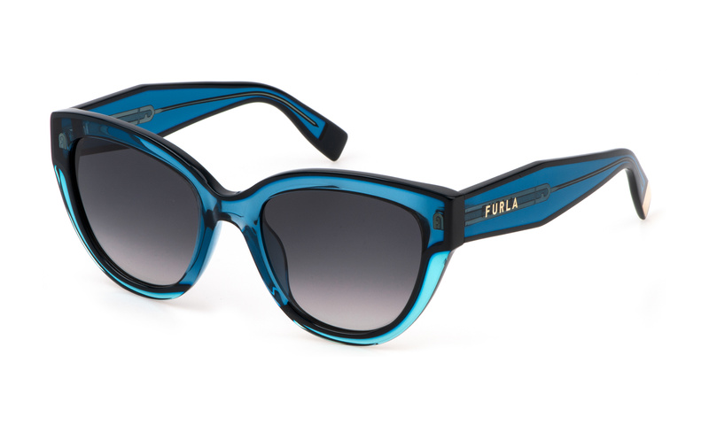 Okulary FURLA SFU779V5306N1. Okulary przeciwsłoneczne, Kolor niebieski. Kobieta.