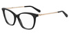Okulary LOVE MOSCHINO MOL579-807. Okulary, Kolor czarny. Kobieta.