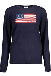 NIEBIESKA DAMSKA KOSZULKA POLO US