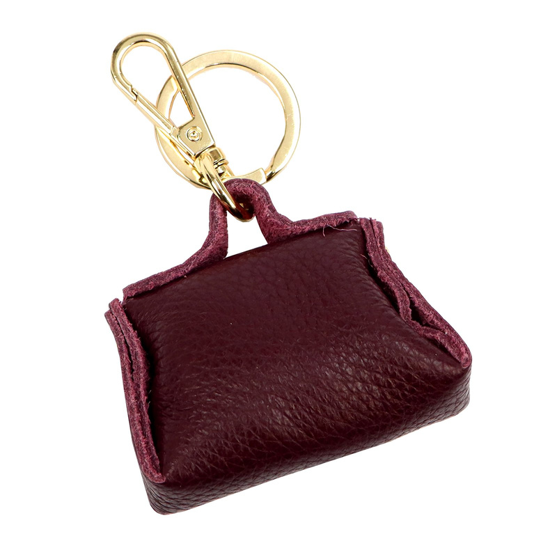 Florence damski brelok a formie torebki skóra naturalna zawieszka