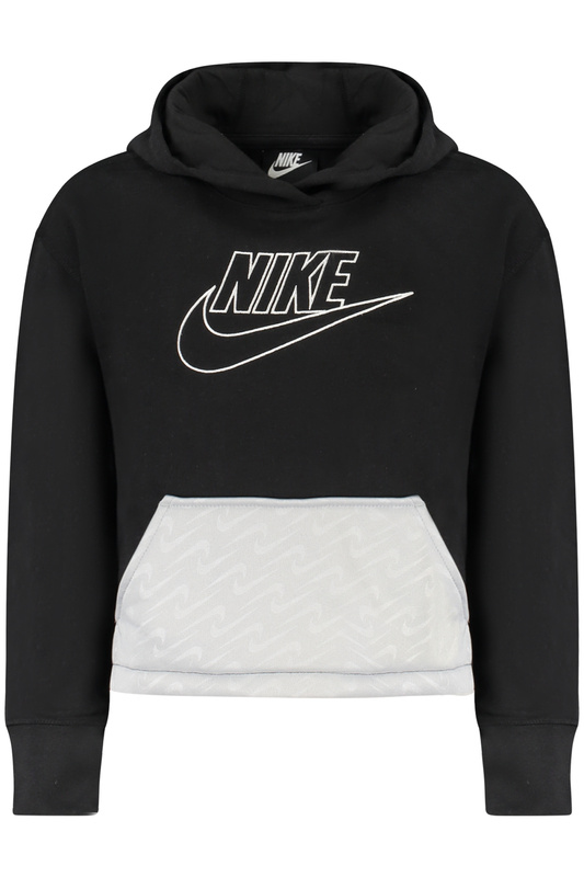 CZARNA BLUZA DZIECIĘCA NIKE Z ROZPINANYM NA ZAMEK