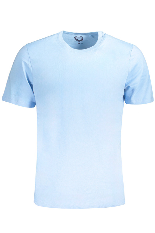 T-SHIRT MĘSKI Z KRÓTKIM RĘKAWEM GIAN MARCO VENTURI NIEBIESKI