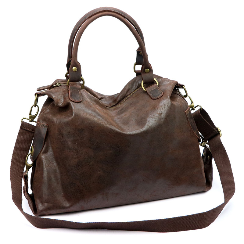 Luka Damska torebka do ręki kuferek skóra naturalna z paskiem dopinanym