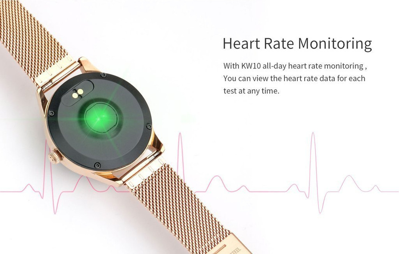 SMARTWATCH DAMSKI G. Rossi G.RSWBF1-4D2-2 rosegold/black (sg001f) + DODATKOWY PASEK