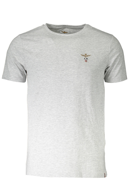 AERONAUTICA MILITARE SZARY T-SHIRT M�SKI ZEWN�TRZNY