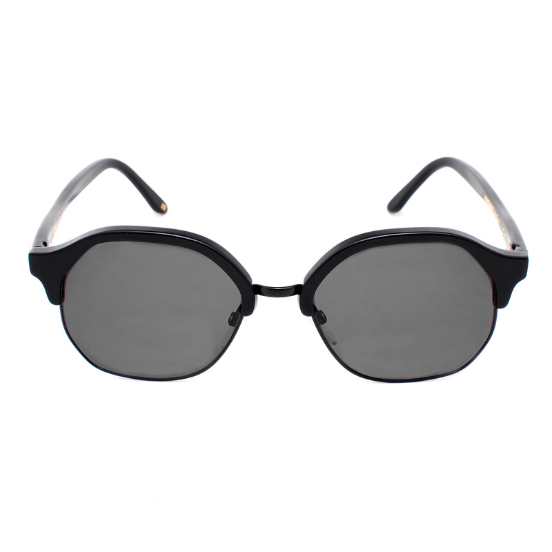 Okulary LGR ZANZIBARBLK22. Okulary przeciwsłoneczne, Kolor czarny. Unisex.