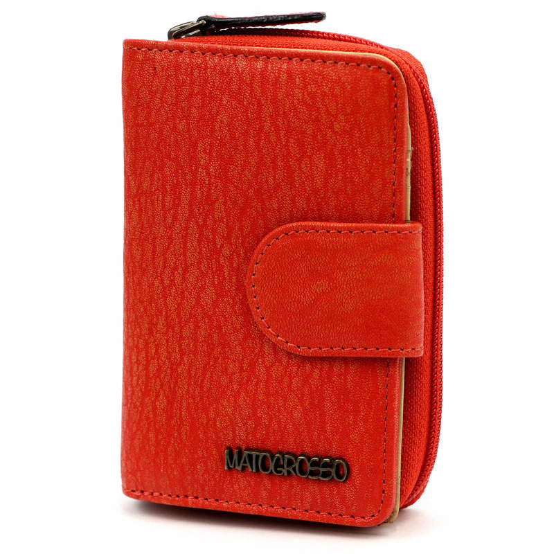 Mato Grosso pionowy duży damski portfel skóra naturalna portmonetka RFID