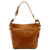 Gregorio pojemna damska torebka na ramię skóra naturalna shopperbag