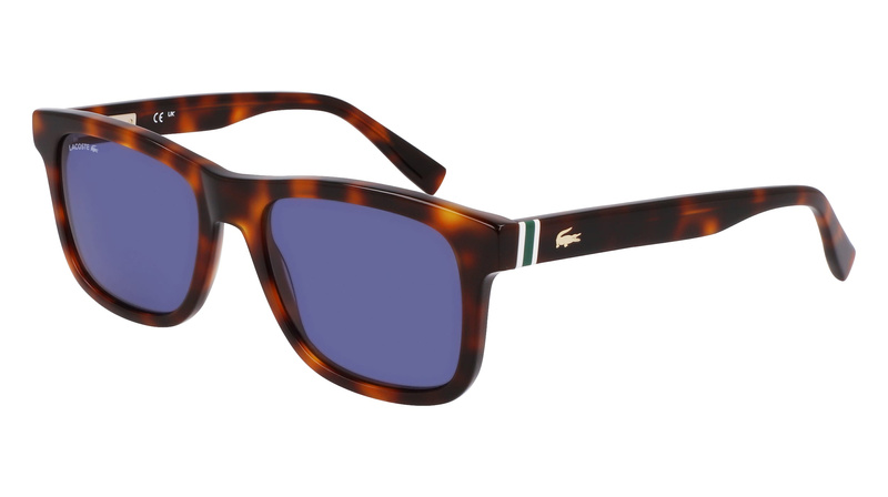 Okulary LACOSTE L6014S-214. Okulary przeciwsłoneczne, Kolor brązowy. Mężczyzna.