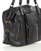 Torba biznesowa bowling retro bag skórzana - MARCO MAZZINI czarny