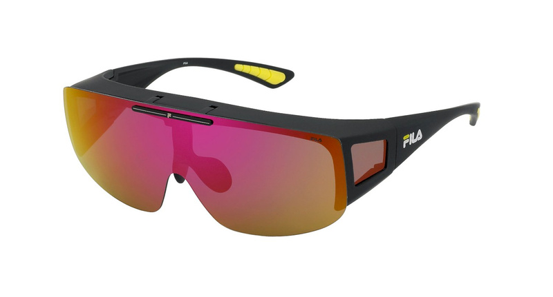 Okulary FILA SFI126-99U28Z. Okulary przeciwsłoneczne, Kolor czarny. Mężczyzna.