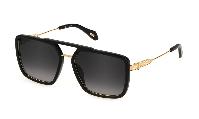 Okulary JUST CAVALLI SJC040580Z42. Okulary przeciwsłoneczne, Kolor czarny. Mężczyzna.