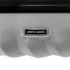 Mocna walizka damska z ABSu Pierre Cardin MED12 x3 Z