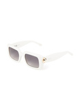 Damskie okulary przeciwsłoneczne Furla SFU980 03GF – kremowe