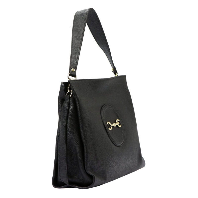 Luka damska torebka na ramię skóra naturalna listonoszka 2 komory organizer