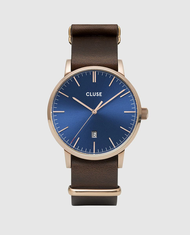 Zegarek CLUSE CW0101501009. Kwarcowy, Kolor niebieski. Kobieta.