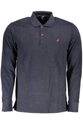 MĘSKA KOSZULKA POLO Z DŁUGIM RĘKAWEM US GRAND POLO NIEBIESKA