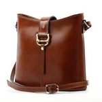 Zgrabna listonoszka skórzana damska Vera Pelle