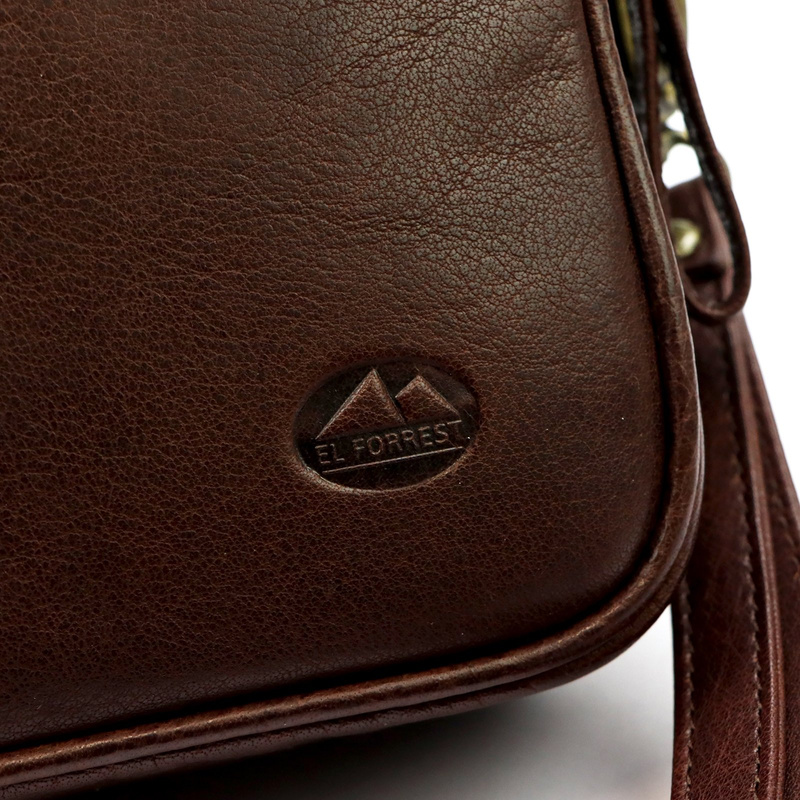 Saszetka męska z naturalnej skóry EL FORREST MB13-22
