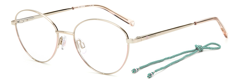 Okulary M MISSONI MMI0024S45F31. Okulary, Kolor różowy. Kobieta.
