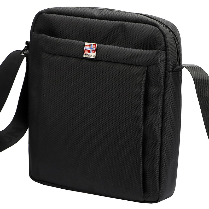 Nordee męska saszetka przez ramię torba na ramię z kieszeniami