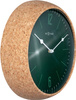 Zegarek NEXTIME 3509GS. WALL WATCH, Kolor zielony. Unisex.