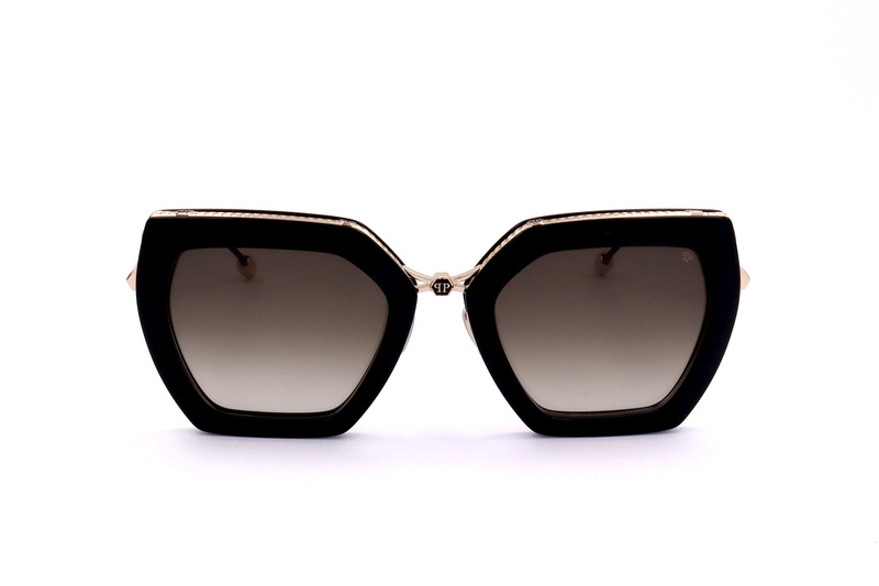 Okulary PHILIPP PLEIN SPP097S-0700. Okulary przeciwsłoneczne, Kolor czarny. Kobieta.