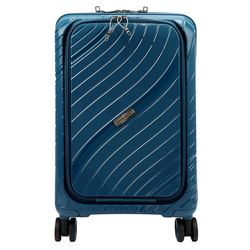 Pierre Cardin walizka na kółkach materiał ABS z zamkiem szyfrowym