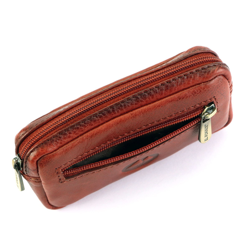 Skórzane etui damskie EL FORREST 823-61