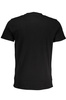 T-SHIRT MĘSKI Z KRÓTKIM RĘKAWEM KLASY CAVALLI CZARNA