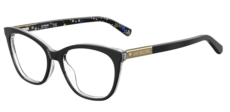 Okulary LOVE MOSCHINO MOL563-807. Okulary, Kolor czarny. Kobieta.