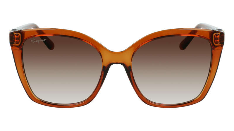 Okulary FERRAGAMO SF1026S-261. Okulary przeciwsłoneczne, Kolor brązowy. Kobieta.