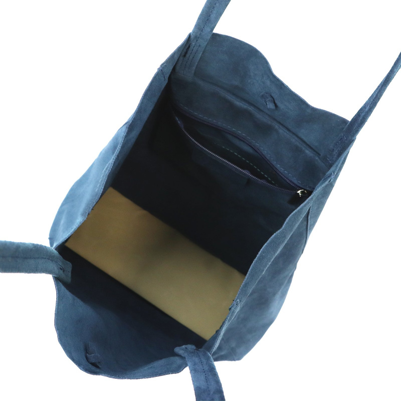 Patrizia damska shopperbag duża skóra naturalna zamszowa torebka na ramię