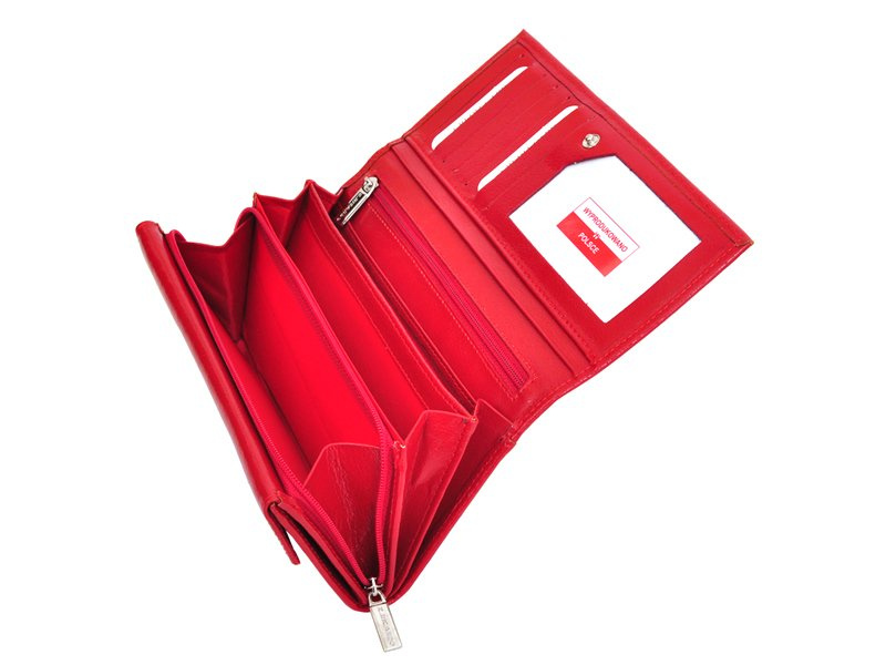 Z.Ricardo damska portmonetka skórzany portfel podłużny klasyczny duży