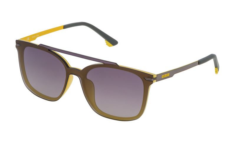 Okulary POLICE SPL528990GBF. Okulary przeciwsłoneczne, Kolor szary. Unisex.