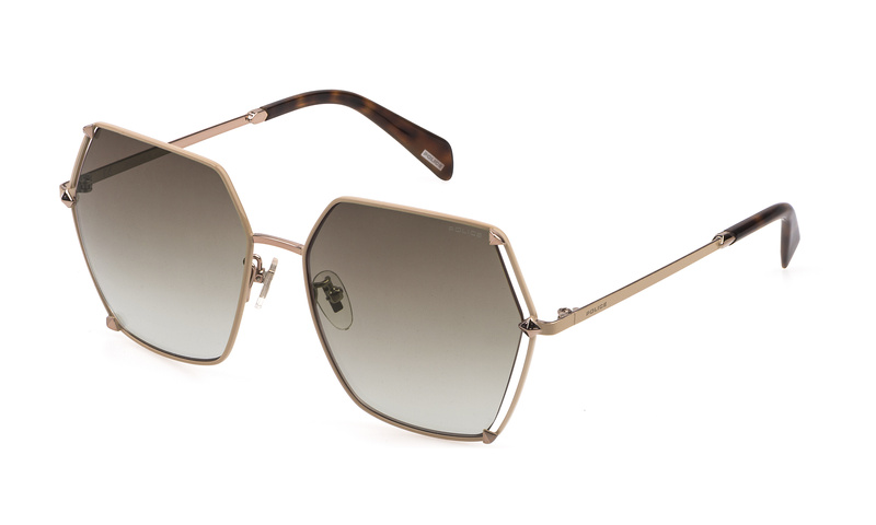 Okulary POLICE SPLD31-560F72. Okulary przeciwsłoneczne, Kolor złoty. Kobieta.