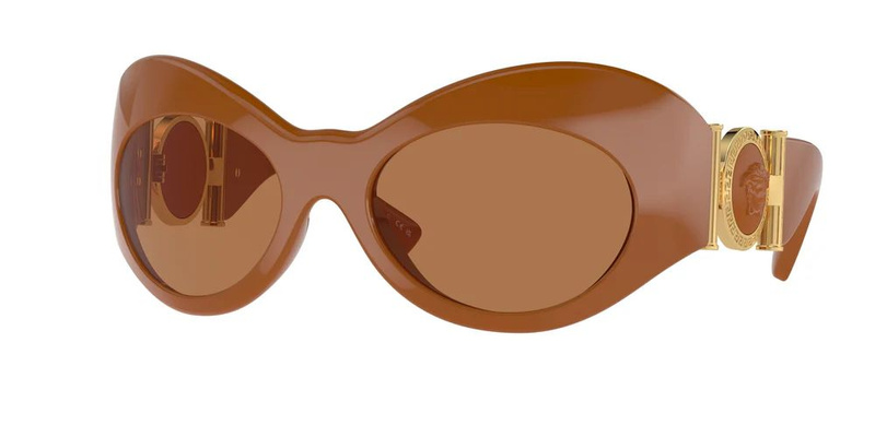 Okulary VERSACE VE4462-544773. Okulary przeciwsłoneczne, Kolor brązowy. Kobieta.