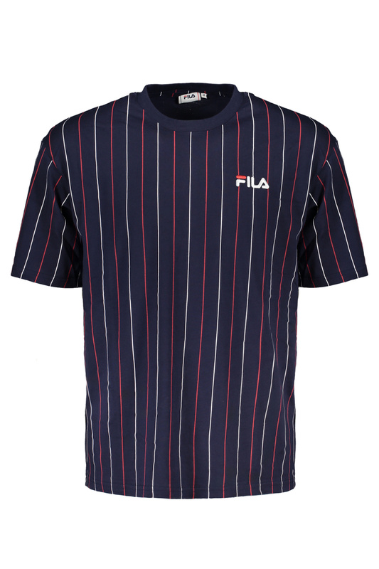 NIEBIESKI T-SHIRT MĘSKI FILA Z KRÓTKIM RĘKAWEM
