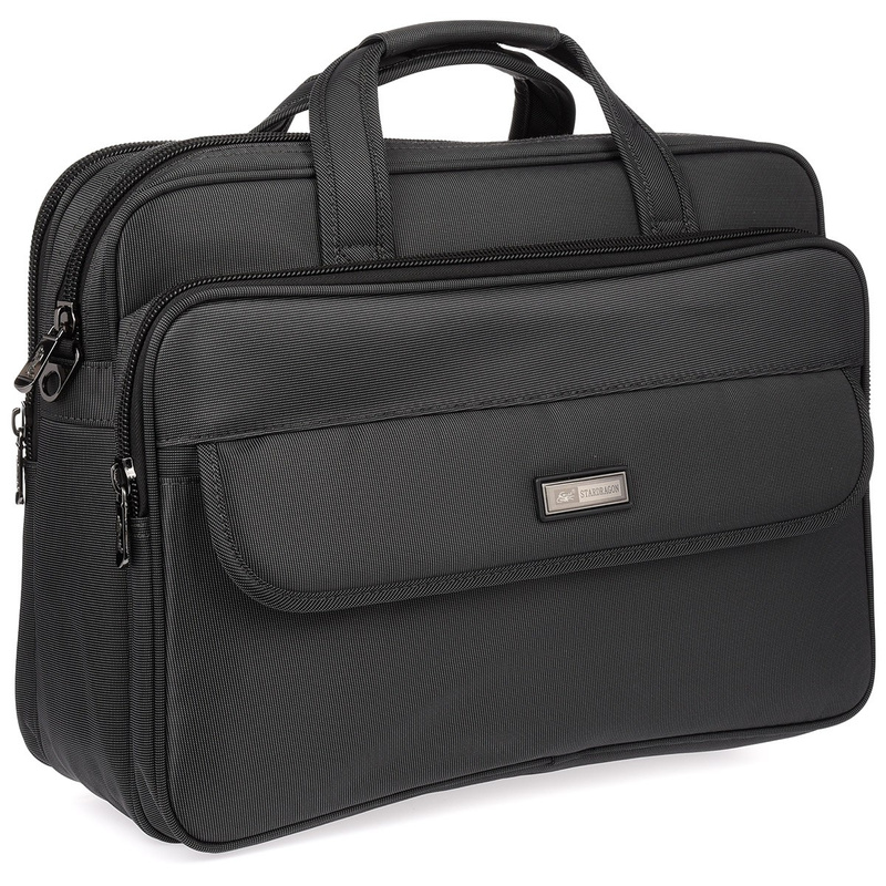 Porządna Torba męska duża kodura na laptop pasek regulowany Star Dragon Z03