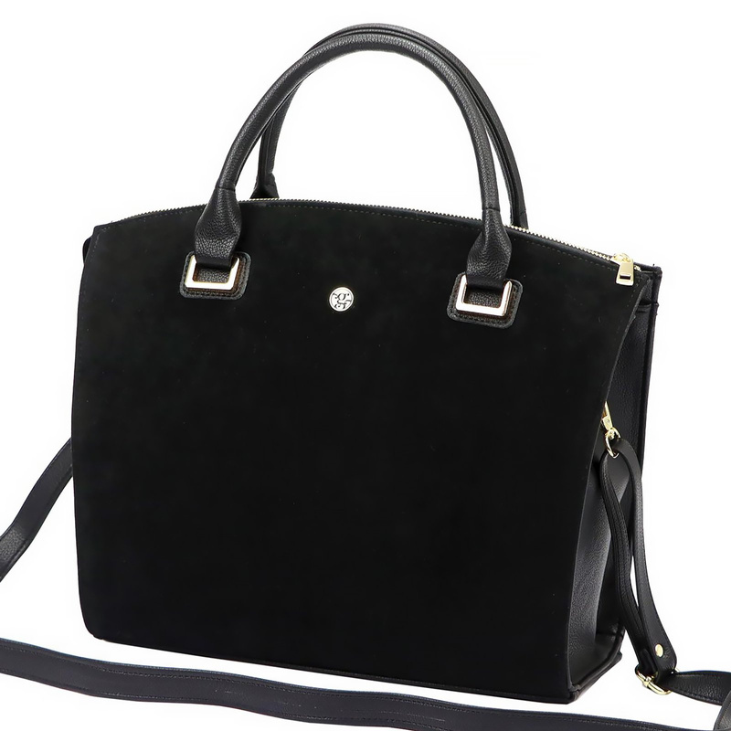 Duża Torebka damska z eko-skóry shopper Gregorio