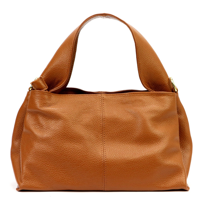 Skórzana miejska torebka na ramię shopperbag Luka