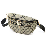 BRICIOLE damska nerka biodrowa skóra eko miejska saszetka z kieszeniami