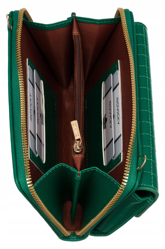 Elegancka mini torebka-portfel w jednym 4U Cavaldi