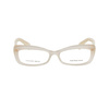 Okulary ALEXANDER MCQUEEN AMQ4203K6V. Okulary, Kolor żółty beżowy. Kobieta.