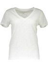 GANT T-SHIRT Z KRÓTKIM RĘKAWEM DAMSKI BIAŁY